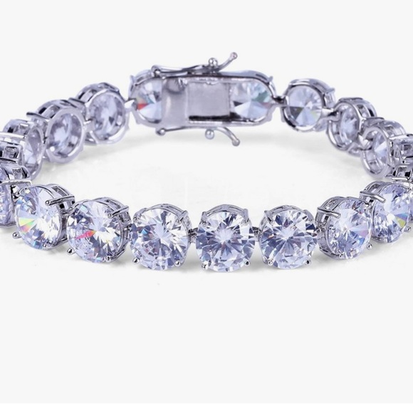 63ct Tennis Bracelet - Picture 4 of 14